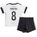 Günstige Deutschland Leon Goretzka #8 Babykleidung Heim Fussballtrikot Kinder WM 2022 Kurzarm (+ kurze hosen)